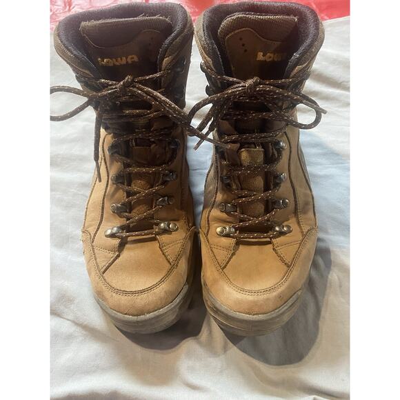 Lowa Renegade GTX Men's Mid Suede Leather Hiking Boot, Size 10.5M, Brown - Picture 1 of 16